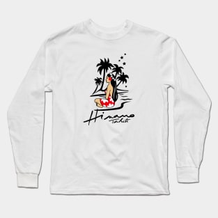 Cool Man Hinano Tahiti Logo Nuova Long Sleeve T-Shirt